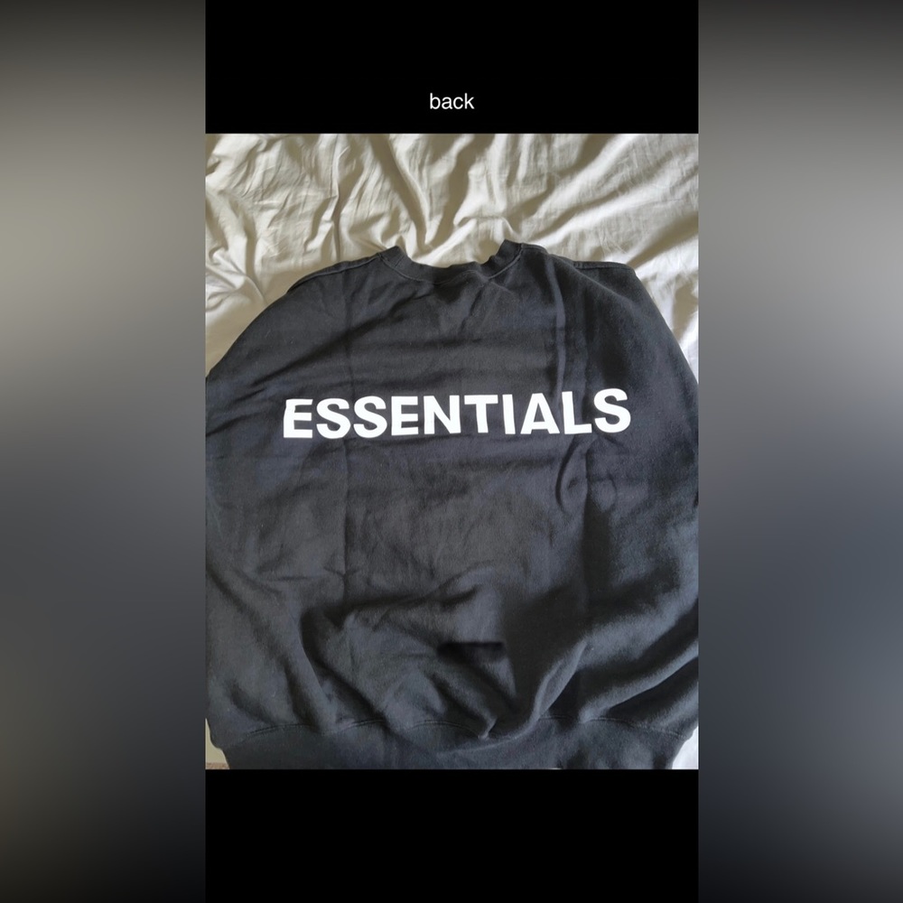Essentials Sweater ( Reflective Back ) - image 1